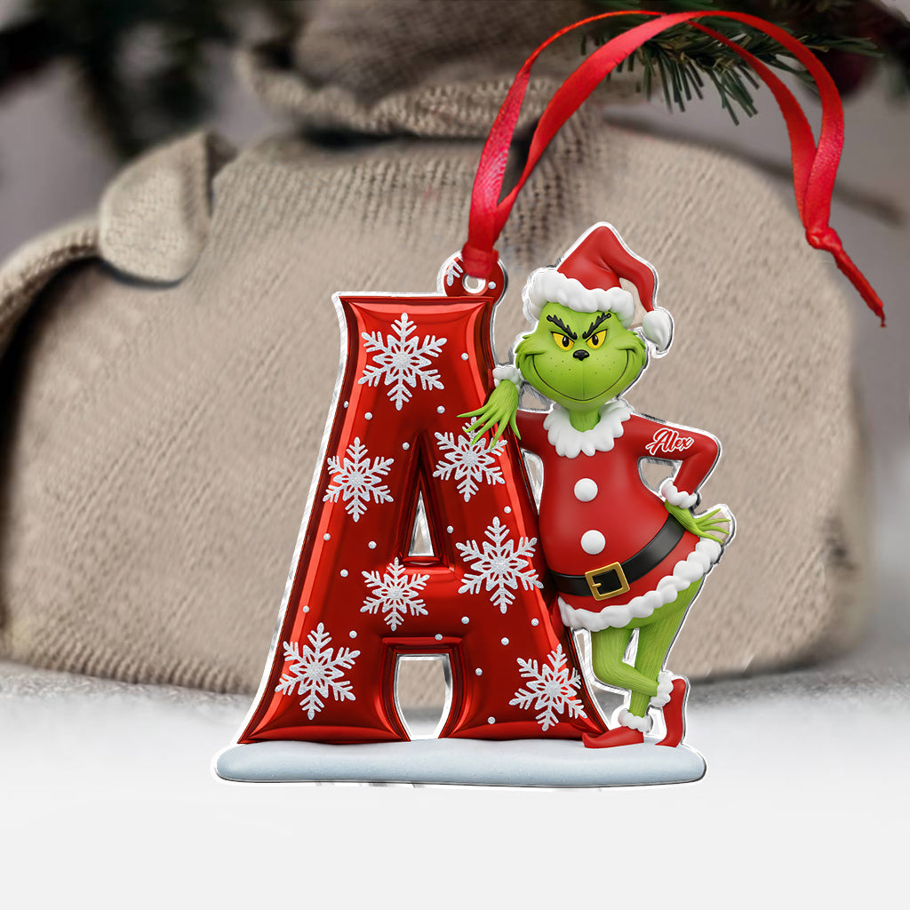 Merry Christmas - Personalized Stole Christmas Ornament