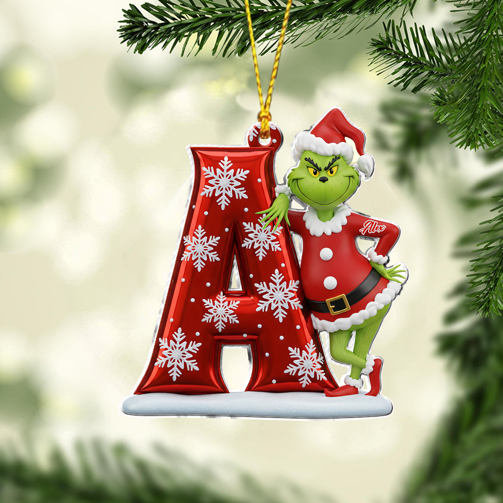 Merry Christmas - Personalized Stole Christmas Ornament