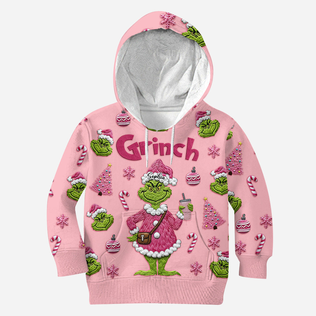 Merry Grinchmas - Personalized Stole Christmas All Over Shirt