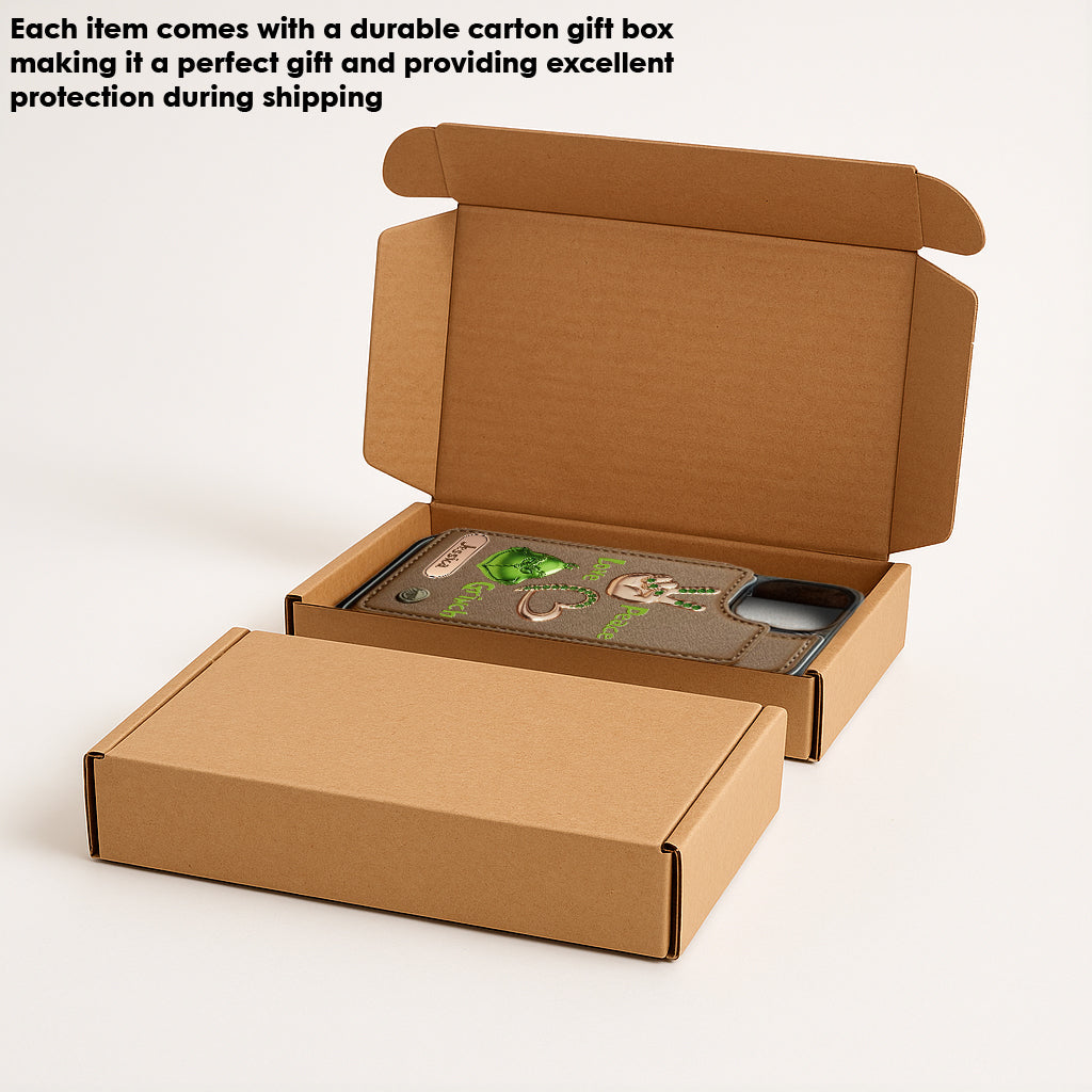 Joyeux Noël - Étui portefeuille/téléphone personnalisé avec étole de Noël