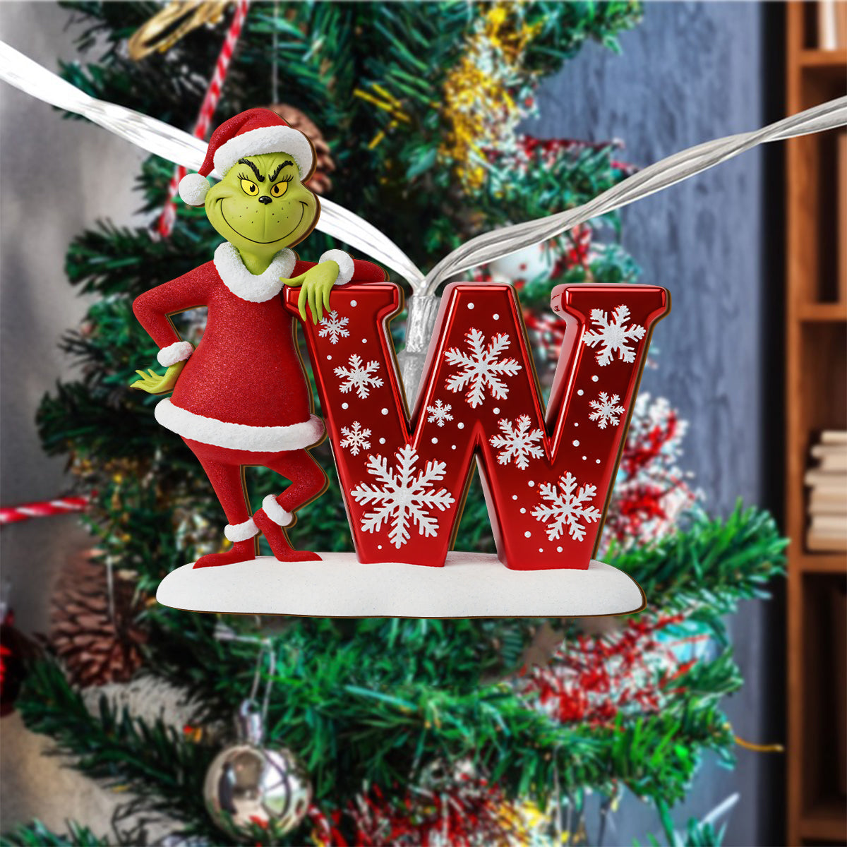 Joyeux Noël - Guirlande lumineuse personnalisée en forme d'étole