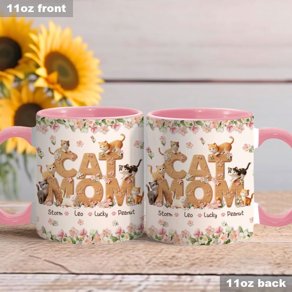 Maman Chat - Mug personnalisé avec motif chat