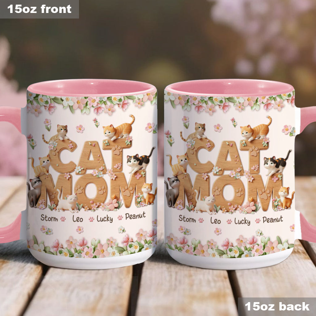 Maman Chat - Mug personnalisé avec motif chat
