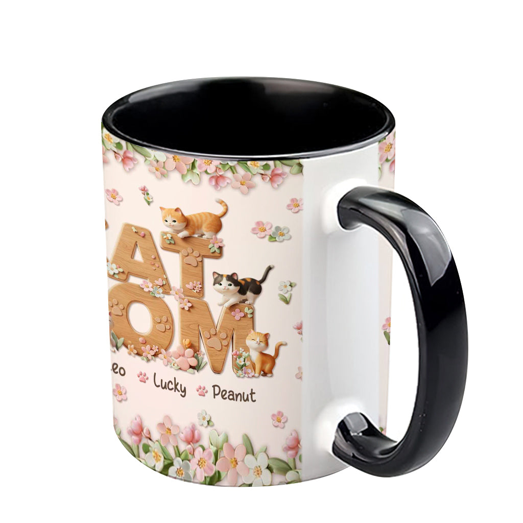 Maman Chat - Mug personnalisé avec motif chat