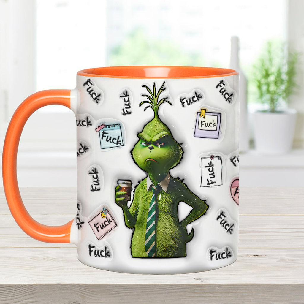 My Vocabulary - Personalized Stole Christmas Accent Mug