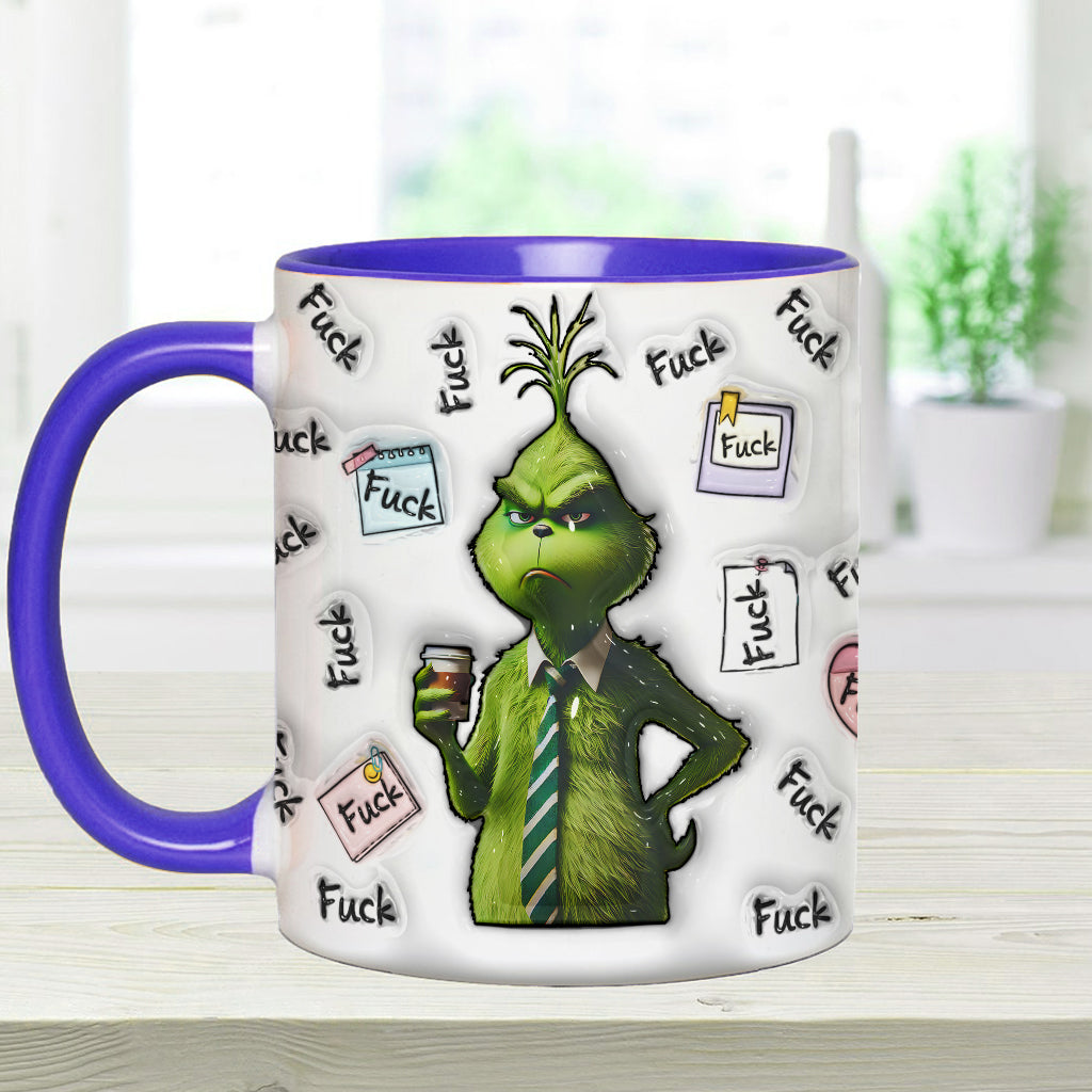 My Vocabulary - Personalized Stole Christmas Accent Mug