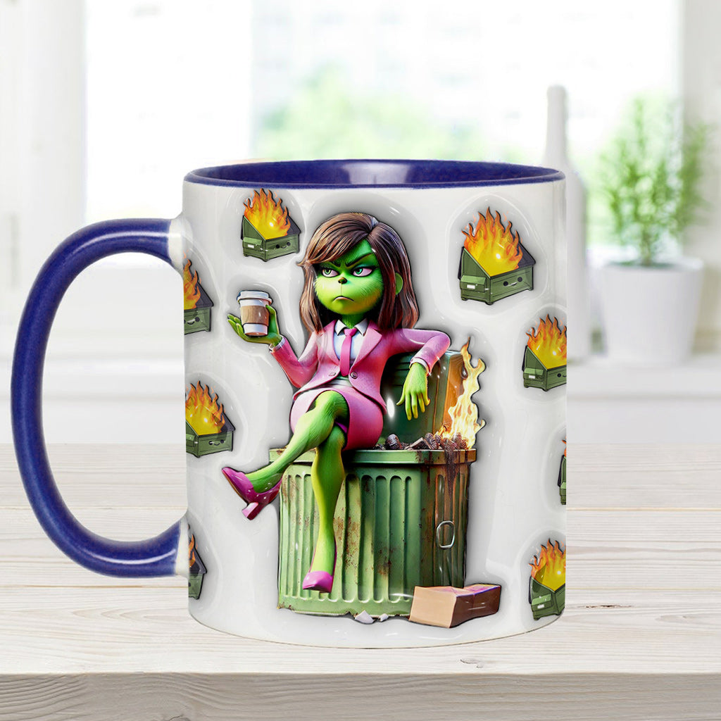 Superviseur de cirque - Mug personnalisé « Étouffé de Noël »