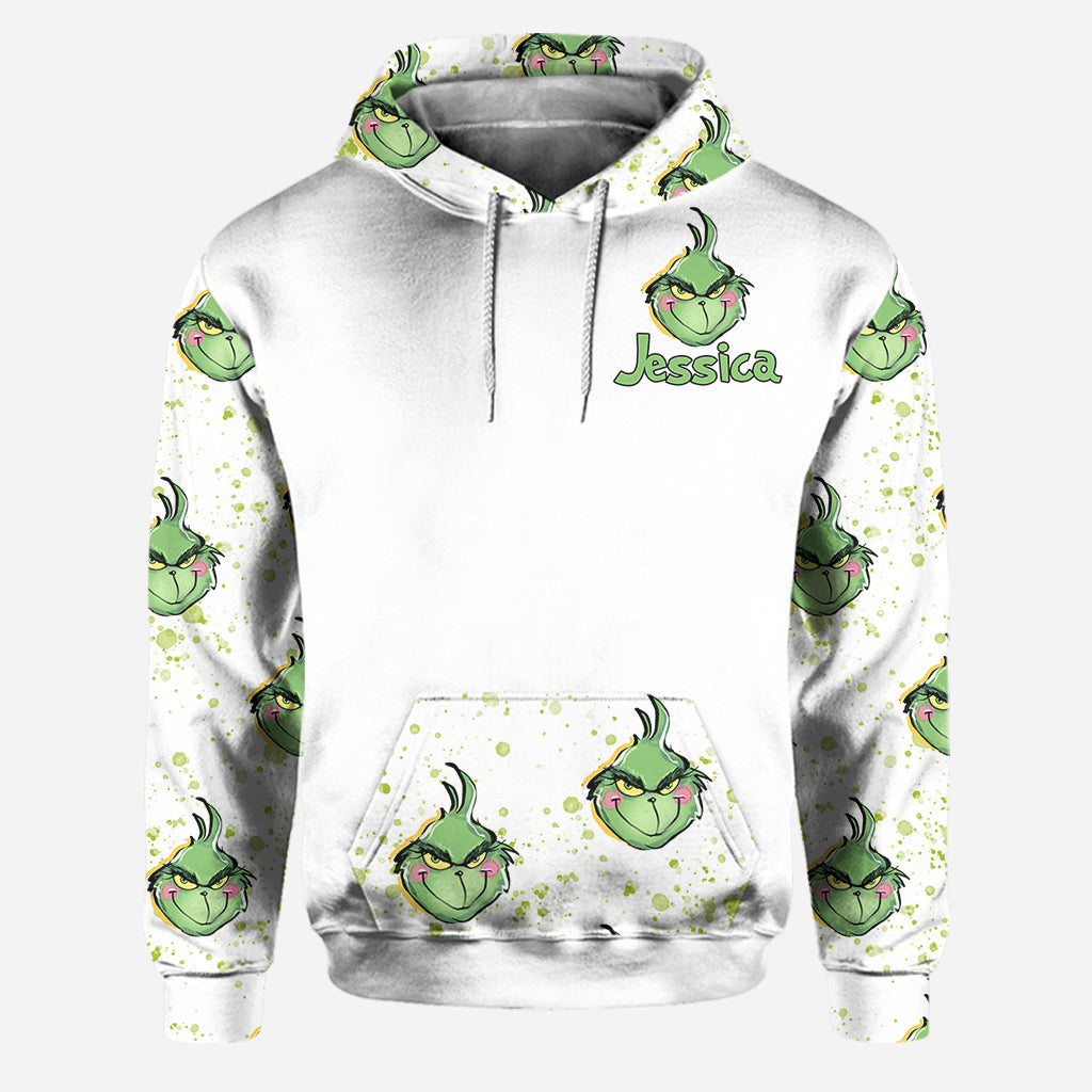 Joyeux Hallothanksmas ! - Ensemble sweat à capuche et legging de Noël personnalisés avec étole