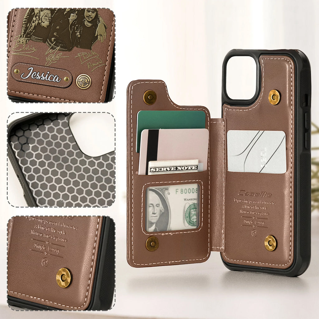 Motorhead on Stage - Personalized Music Band Wallet Phone Case