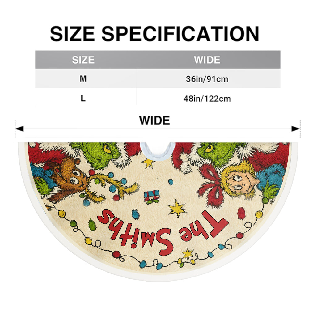 Joyeux Grinchmas - Étole de Noël personnalisée