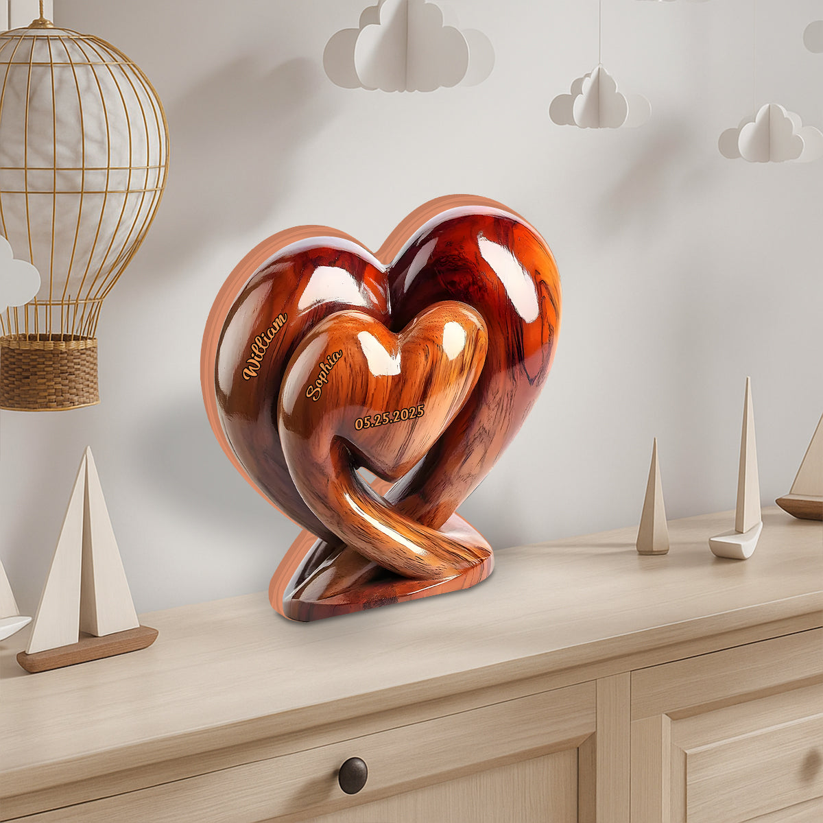 You And Me We Got This - Personalized Couple Custom Shaped Wood Plaque