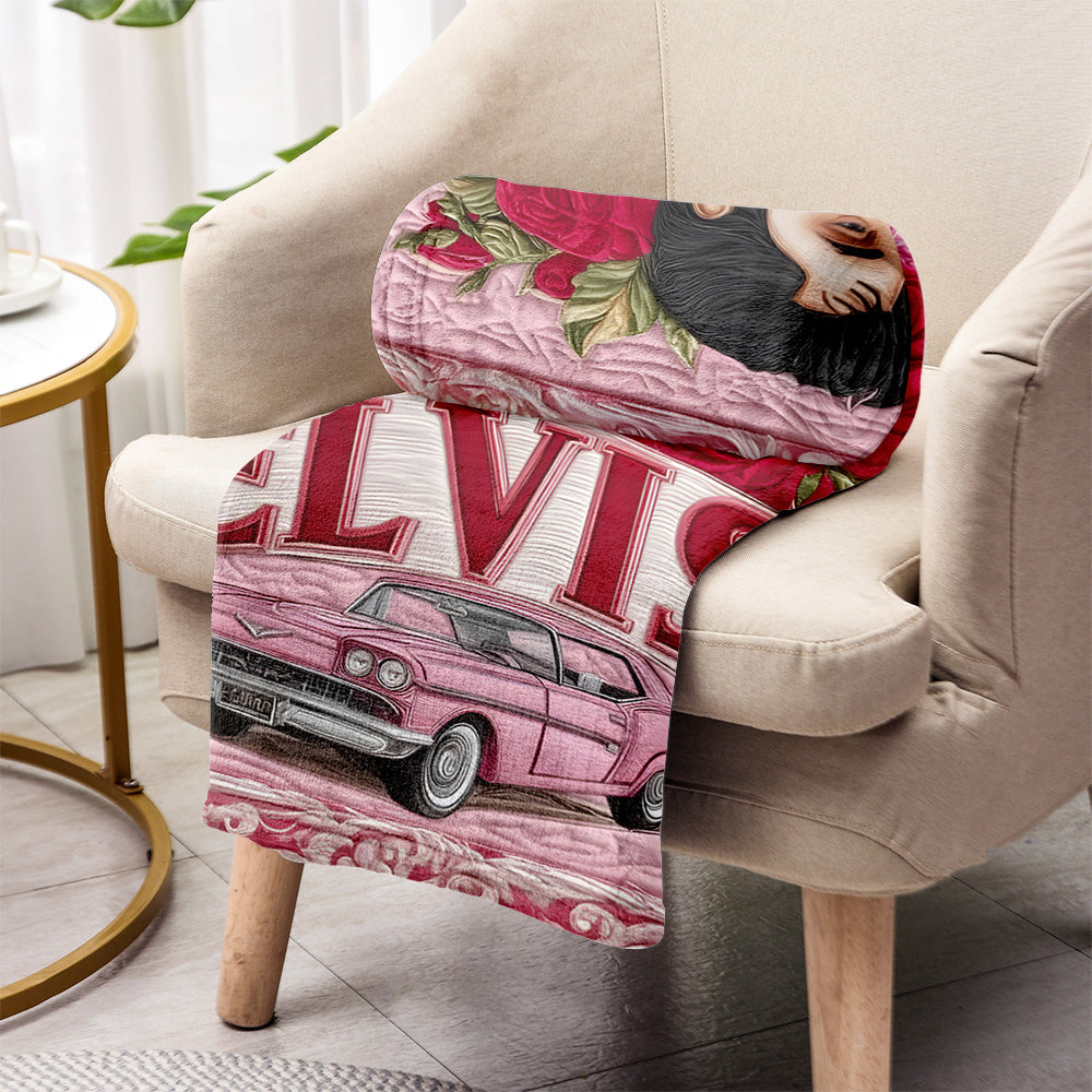 Il doit y avoir des lumières qui brillent plus fort quelque part - Couverture personnalisée Roi du Rock and Roll