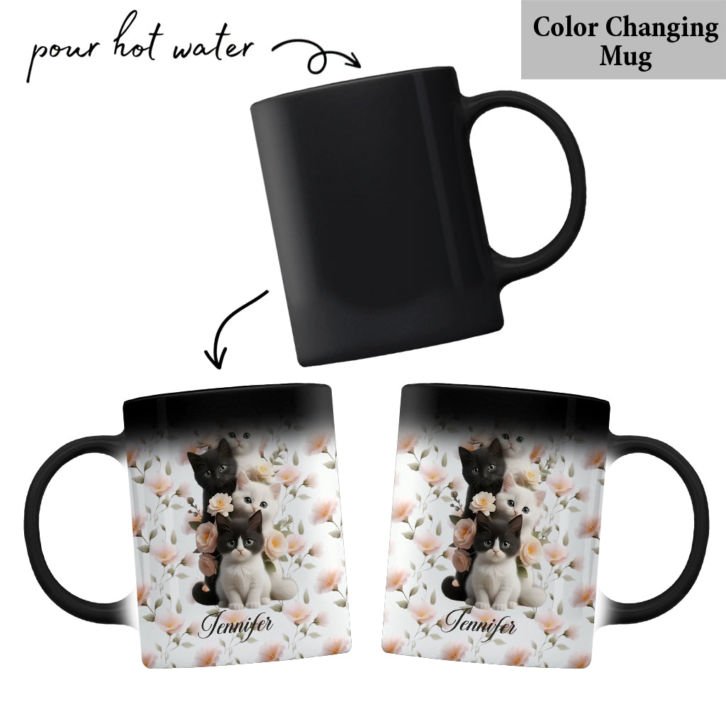 Adorables chatons - Mug personnalisé pour chat