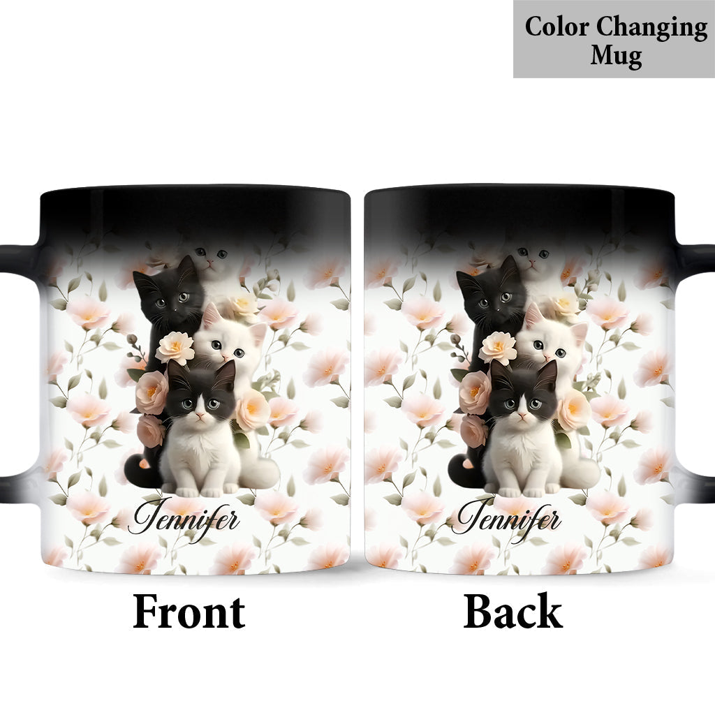 Adorables chatons - Mug personnalisé pour chat