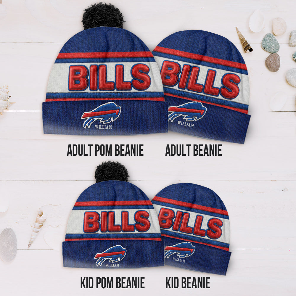 Équipe de football de Buffalo - Bonnet de football américain personnalisé