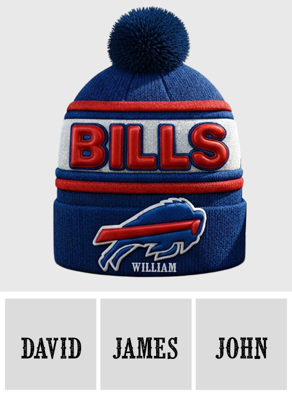 Équipe de football de Buffalo - Bonnet de football américain personnalisé