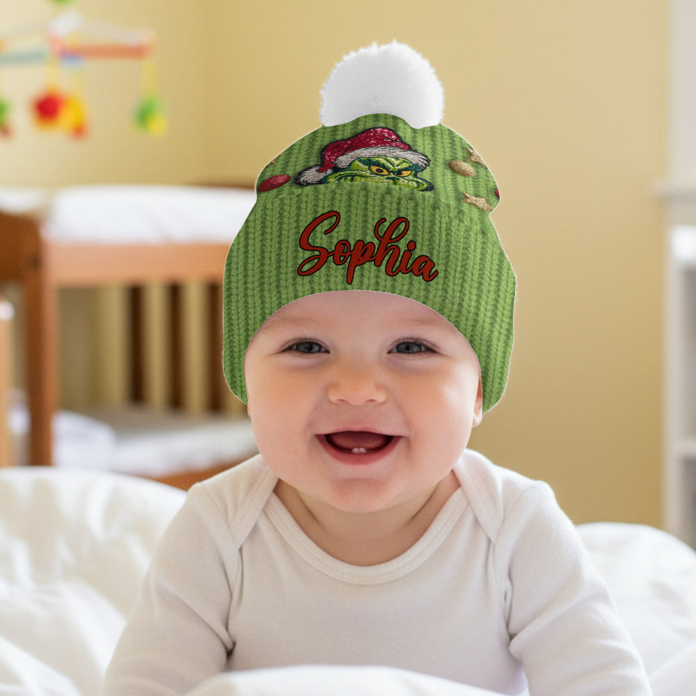 Ew People - Personalized Stole Christmas Beanie Hat