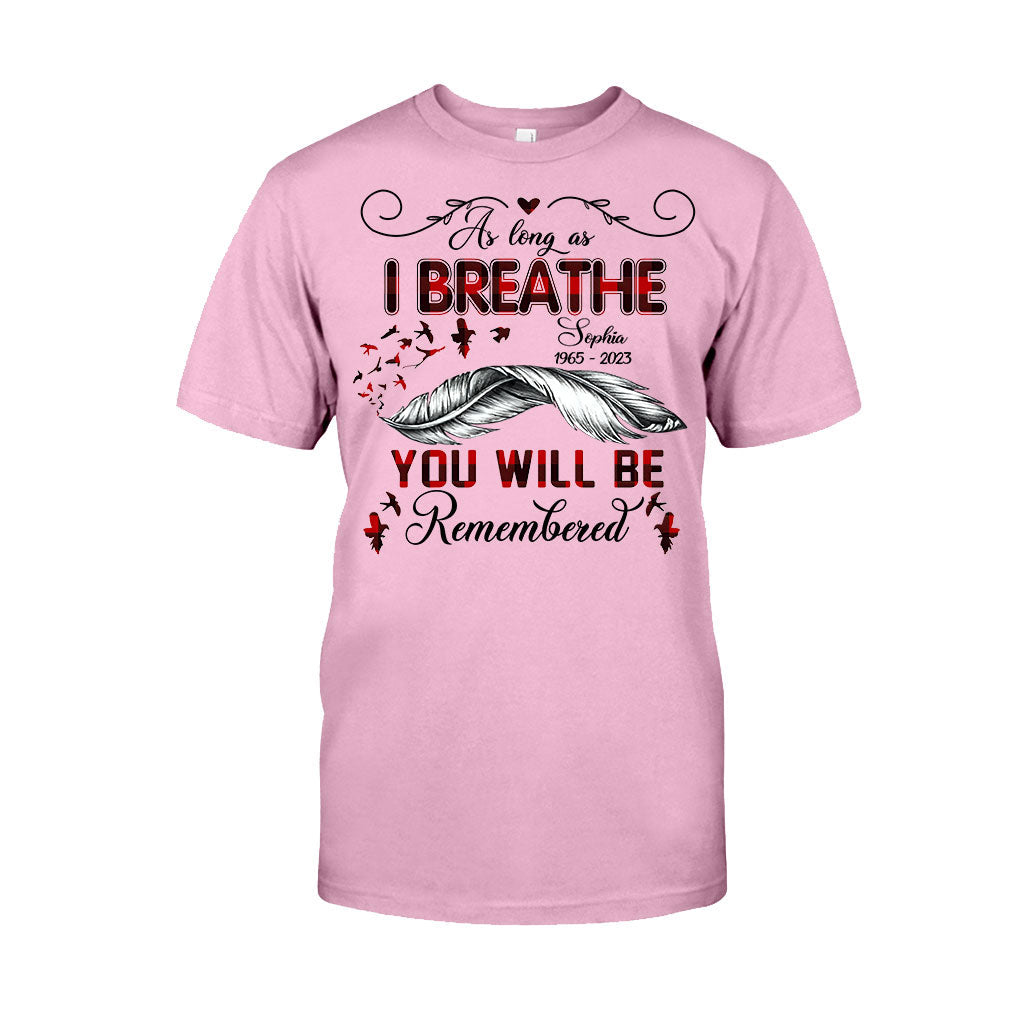 On se souviendra de toi - T-shirt et sweat à capuche commémoratifs personnalisés