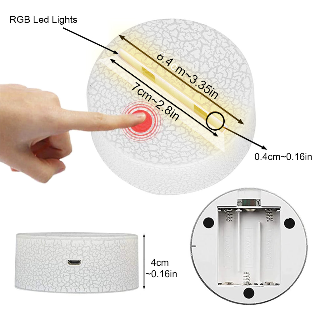 Toi et moi, on gère ! - Socle lumineux personnalisé en forme d'étole de Noël