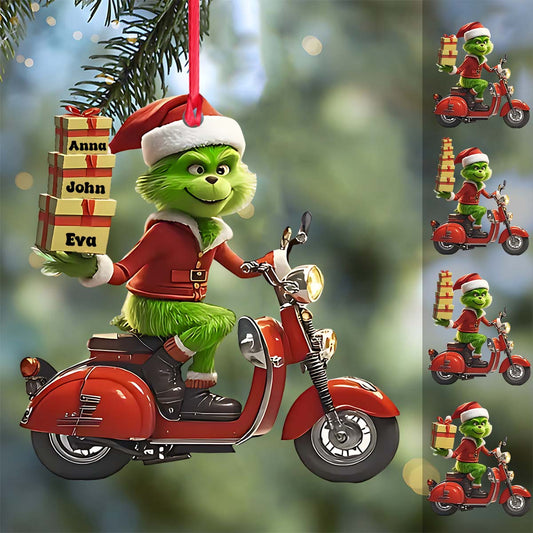 Joyeux Grinchmas - Étole de Noël personnalisée