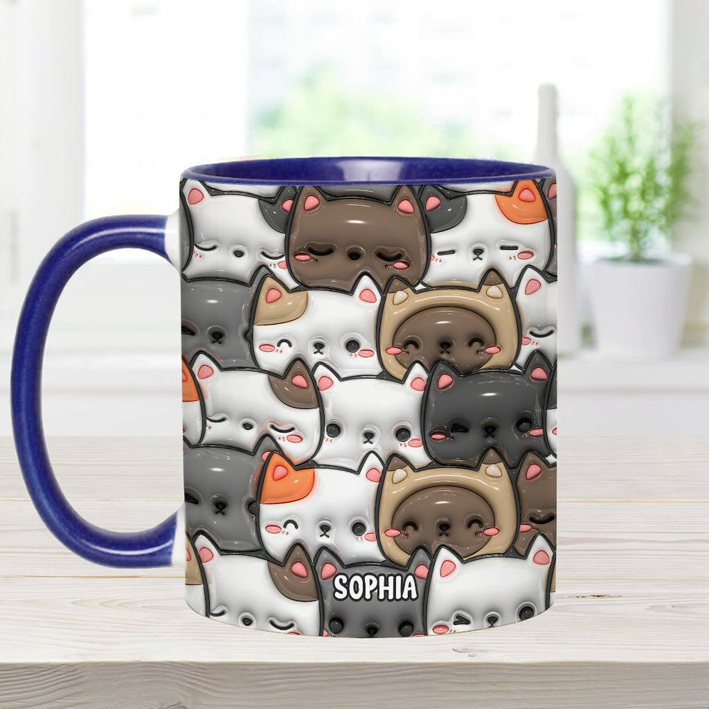 Oui, j'ai besoin de tous ces chats ! – Mug personnalisé à motif chat