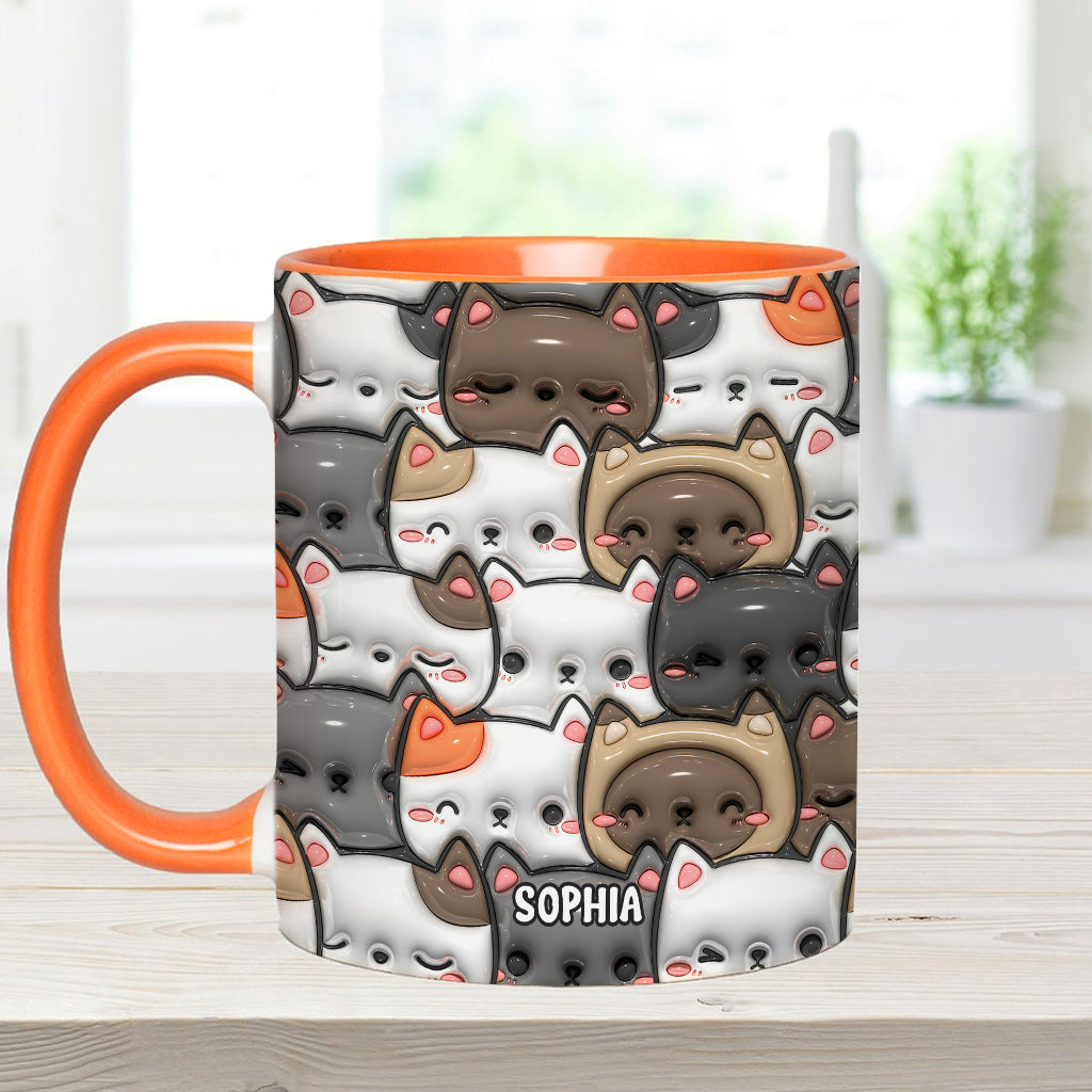 Oui, j'ai besoin de tous ces chats ! – Mug personnalisé à motif chat