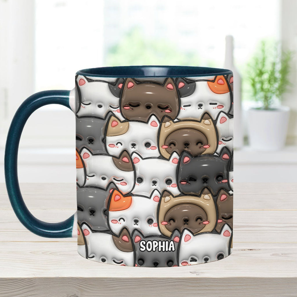 Oui, j'ai besoin de tous ces chats ! – Mug personnalisé à motif chat