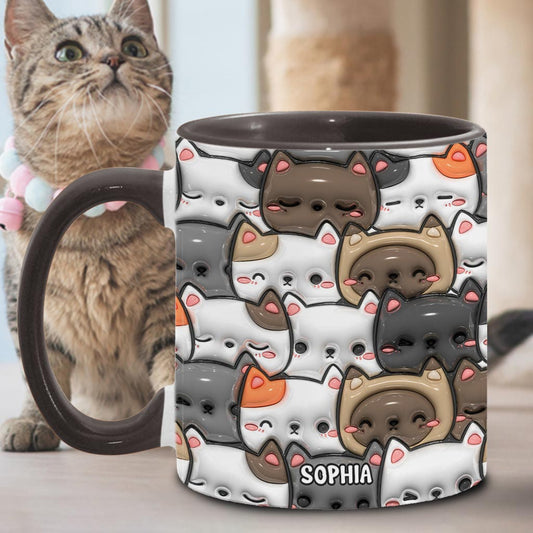 Oui, j'ai besoin de tous ces chats ! – Mug personnalisé à motif chat