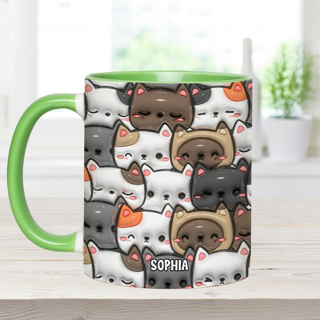 Oui, j'ai besoin de tous ces chats ! – Mug personnalisé à motif chat