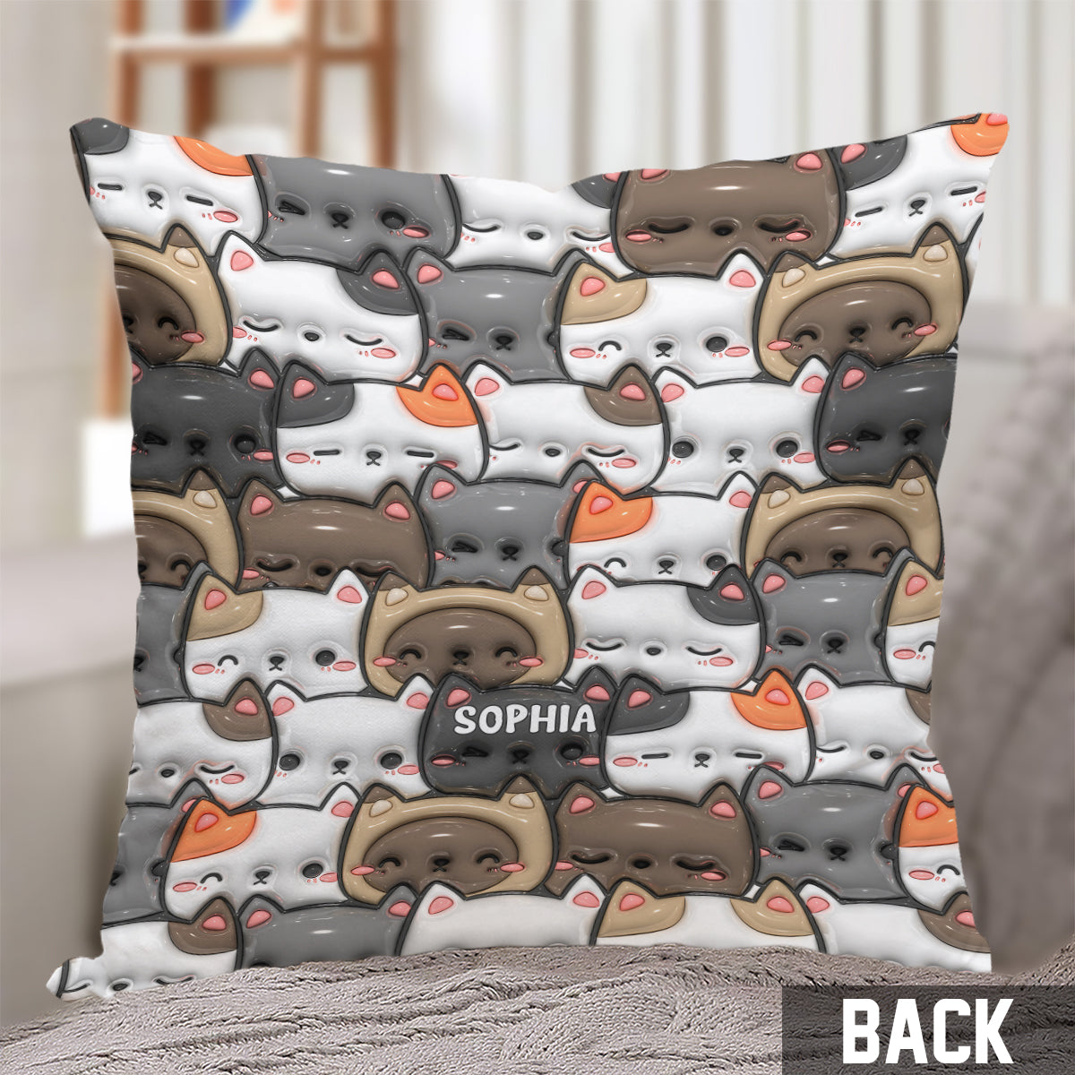 Yes I Do Need All These Cats - Personalized Cat Throw Pillow