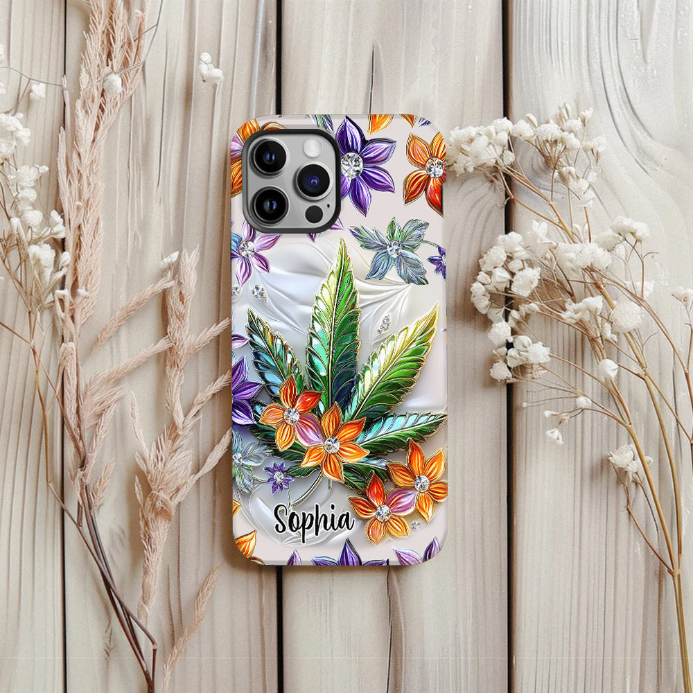 Beautiful Leaf - Personalized Weed Full Print Phone Case