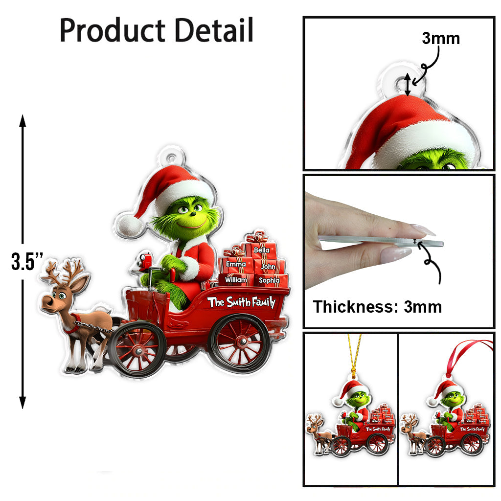 Celui qui a volé Noël - Ornement de Noël personnalisé