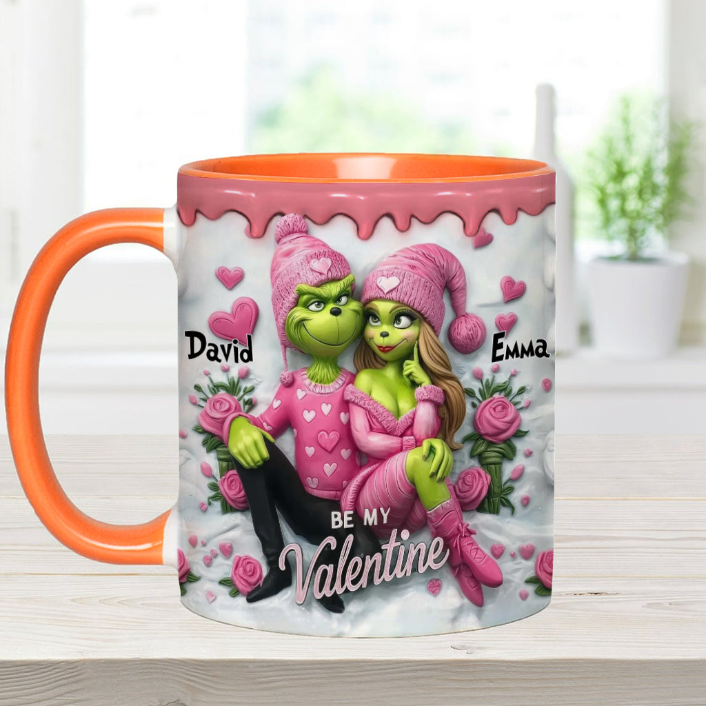 Sois ma/mon Valentin(e) - Mug personnalisé avec étole et décoration de Noël