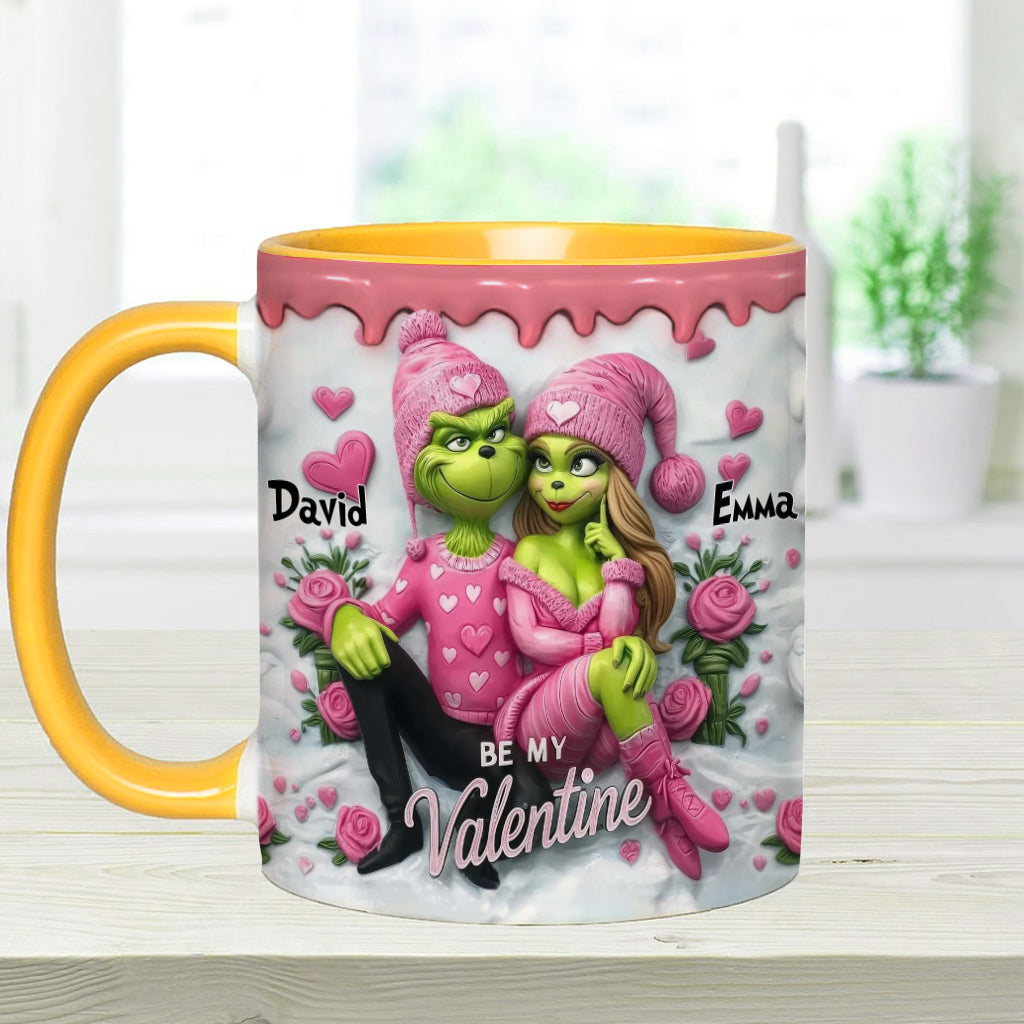 Sois ma/mon Valentin(e) - Mug personnalisé avec étole et décoration de Noël