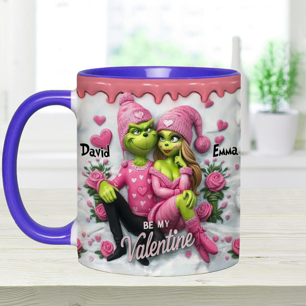 Sois ma/mon Valentin(e) - Mug personnalisé avec étole et décoration de Noël