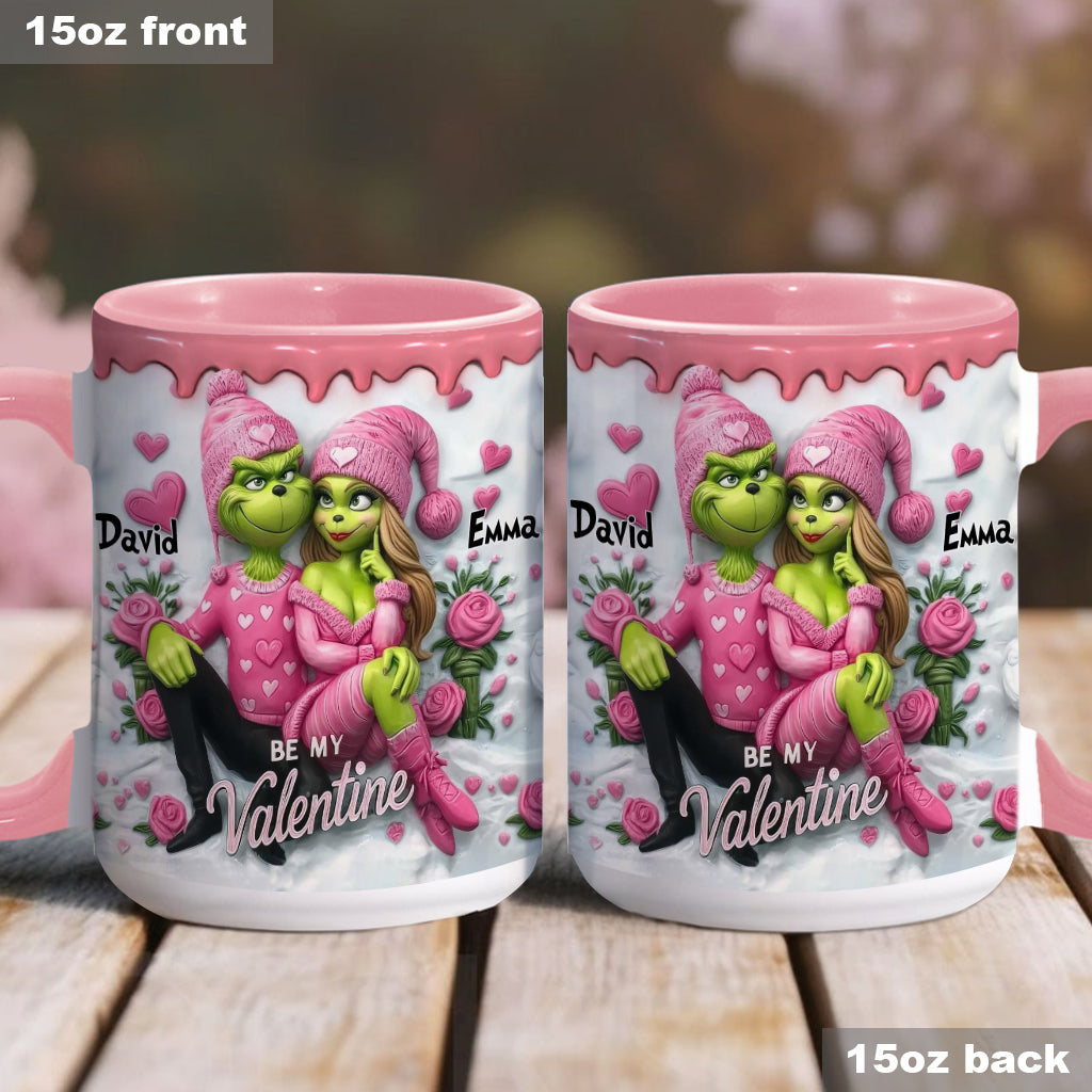 Sois ma/mon Valentin(e) - Mug personnalisé avec étole et décoration de Noël