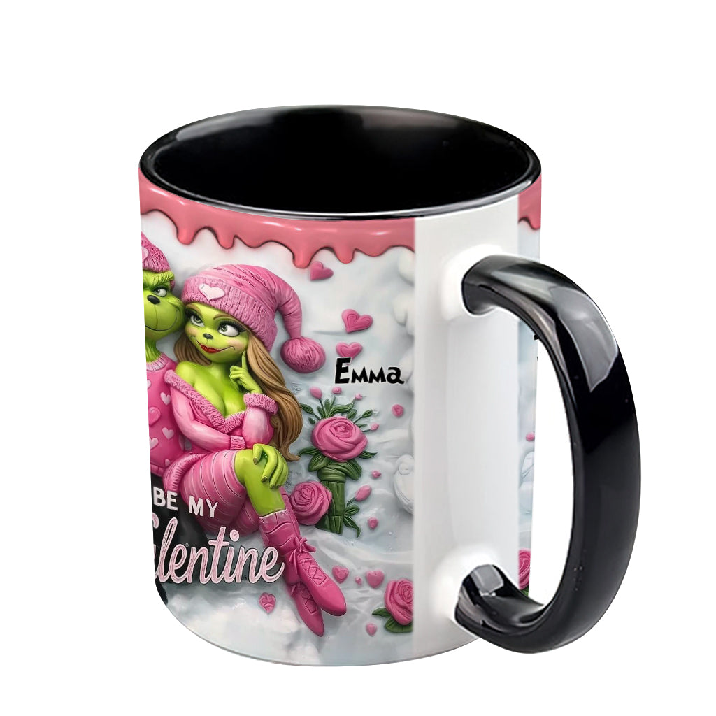 Sois ma/mon Valentin(e) - Mug personnalisé avec étole et décoration de Noël
