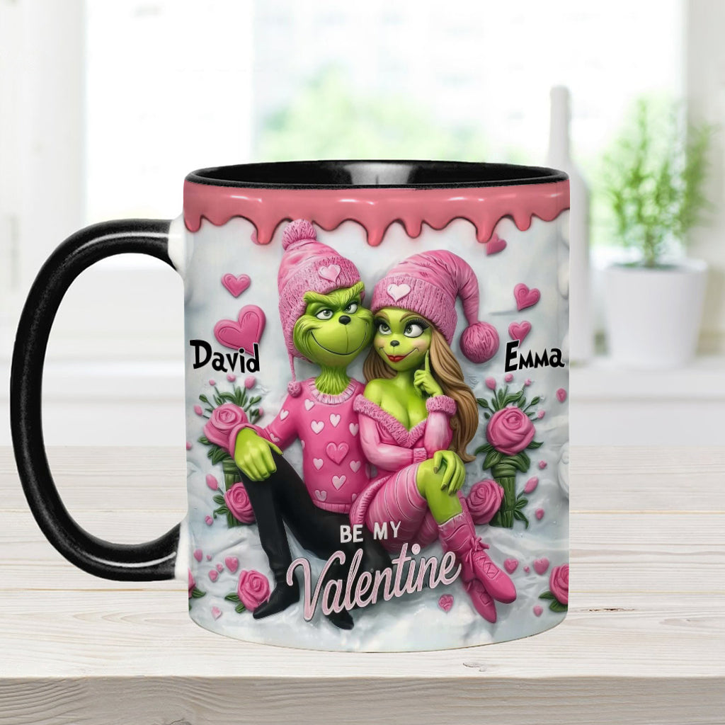 Sois ma/mon Valentin(e) - Mug personnalisé avec étole et décoration de Noël
