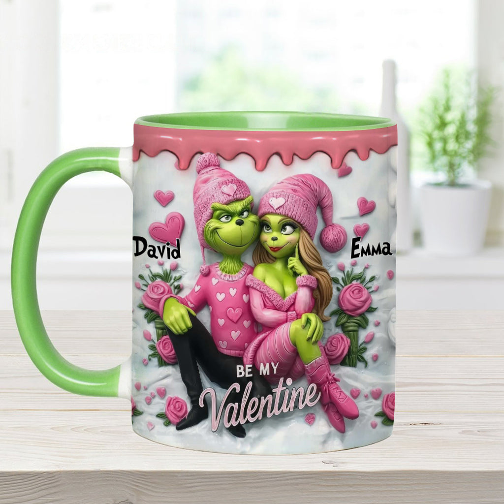 Sois ma/mon Valentin(e) - Mug personnalisé avec étole et décoration de Noël