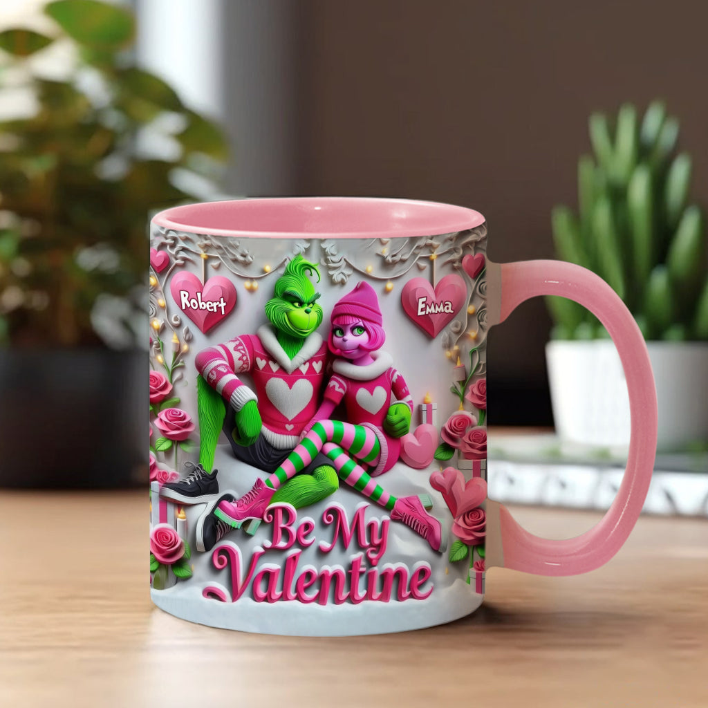 Sois ma/mon Valentin(e) - Mug personnalisé avec étole et décoration de Noël