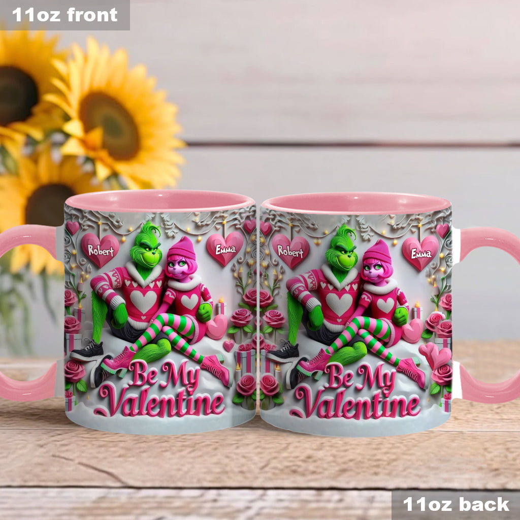 Sois ma/mon Valentin(e) - Mug personnalisé avec étole et décoration de Noël
