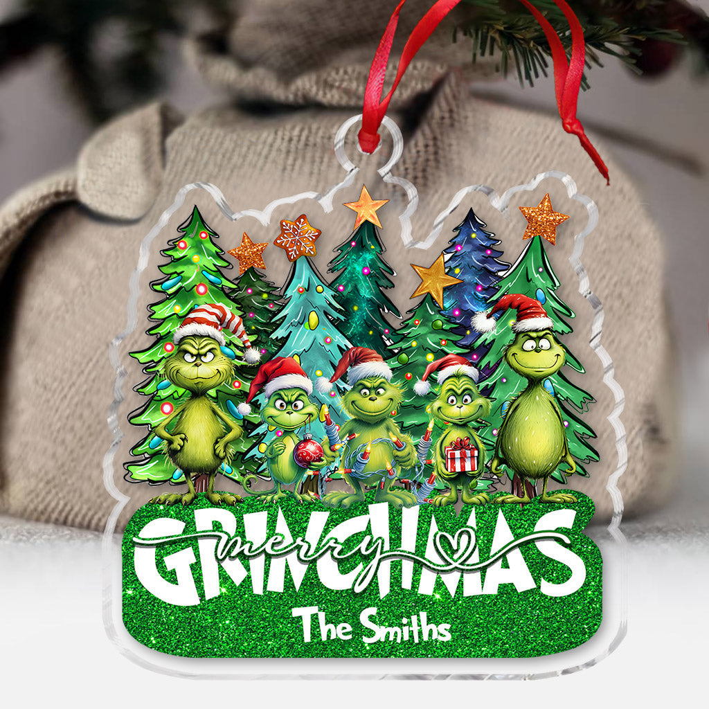 Joyeux Grinchmas - Étole de Noël personnalisée