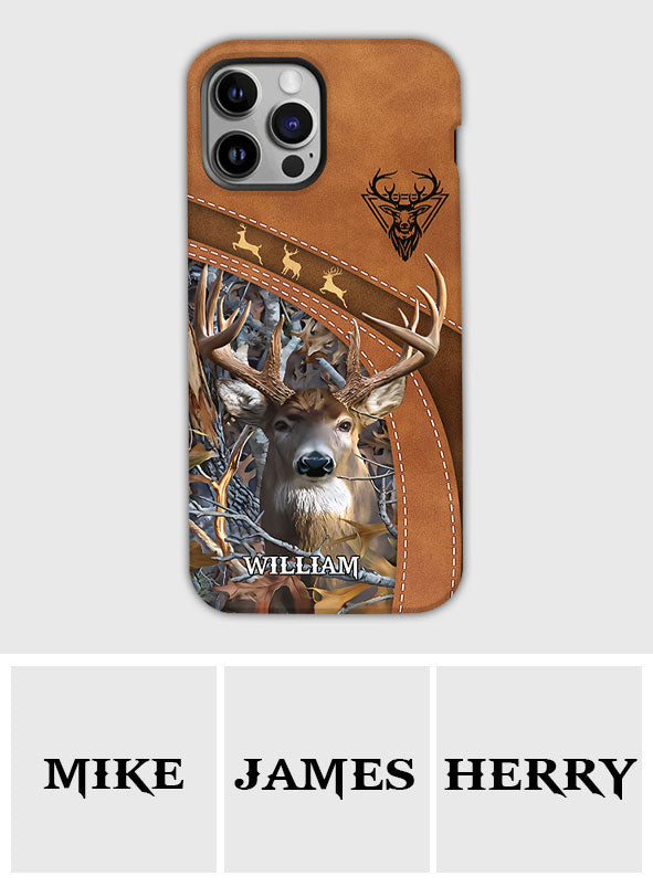 Passionné de chasse - Coque de téléphone personnalisée avec motif intégral sur le thème de la chasse