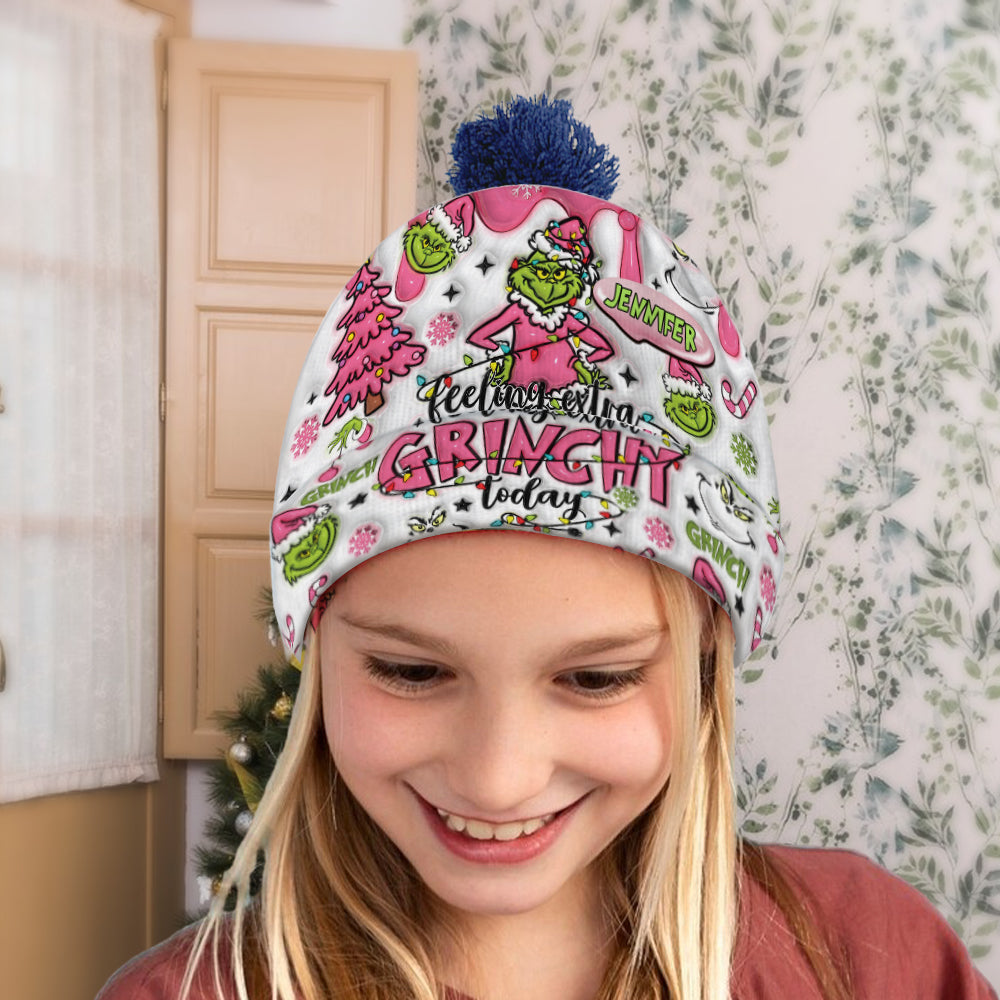 Joyeux Noël - Bonnet de Noël personnalisé avec étole