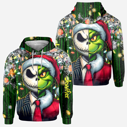 Joyeux Noël - T-shirt personnalisé avec étole de Noël