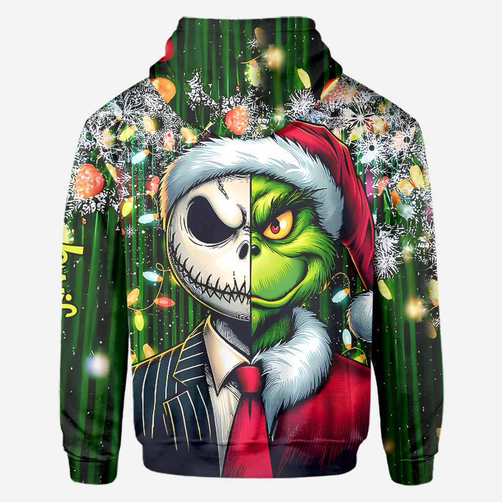 Joyeux Noël - T-shirt personnalisé avec étole de Noël