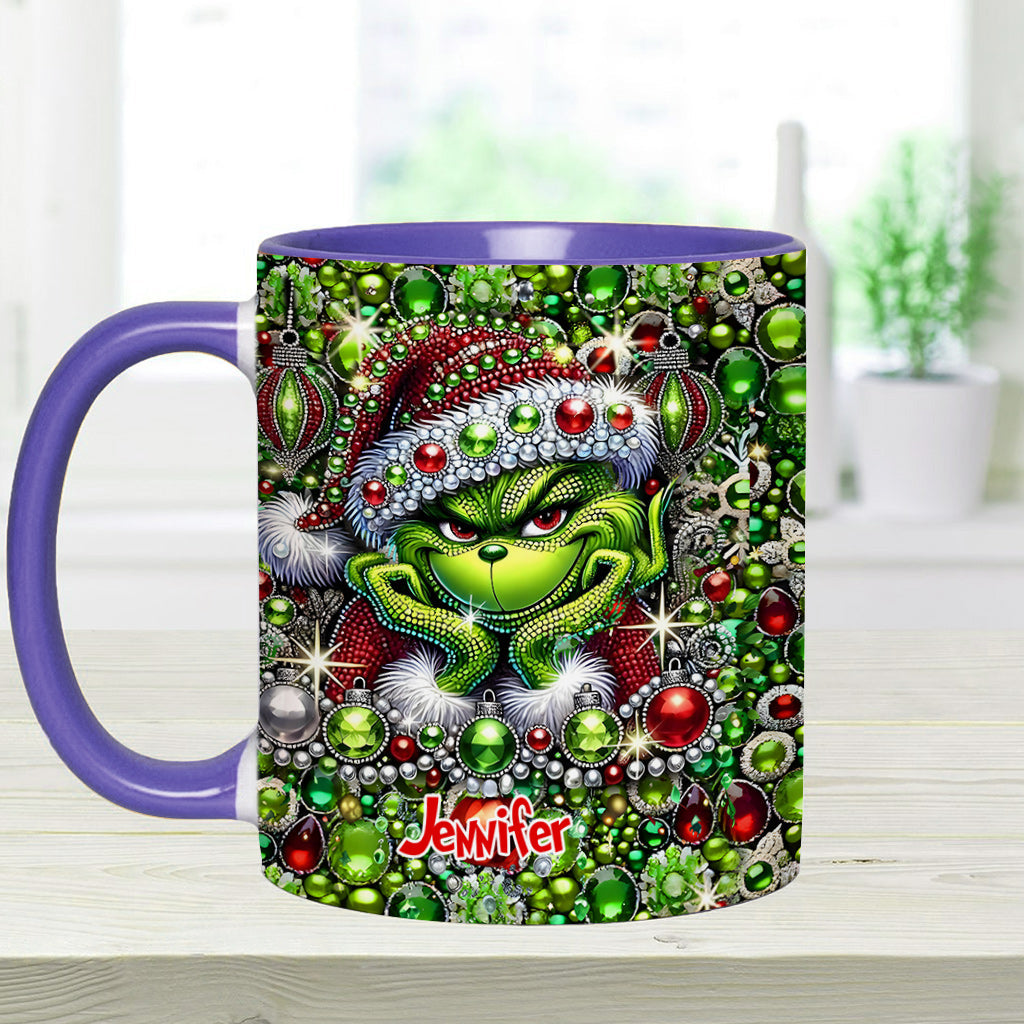 Joyeux Noël - Mug personnalisé avec étole de Noël
