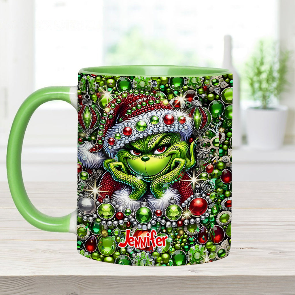 Joyeux Noël - Mug personnalisé avec étole de Noël