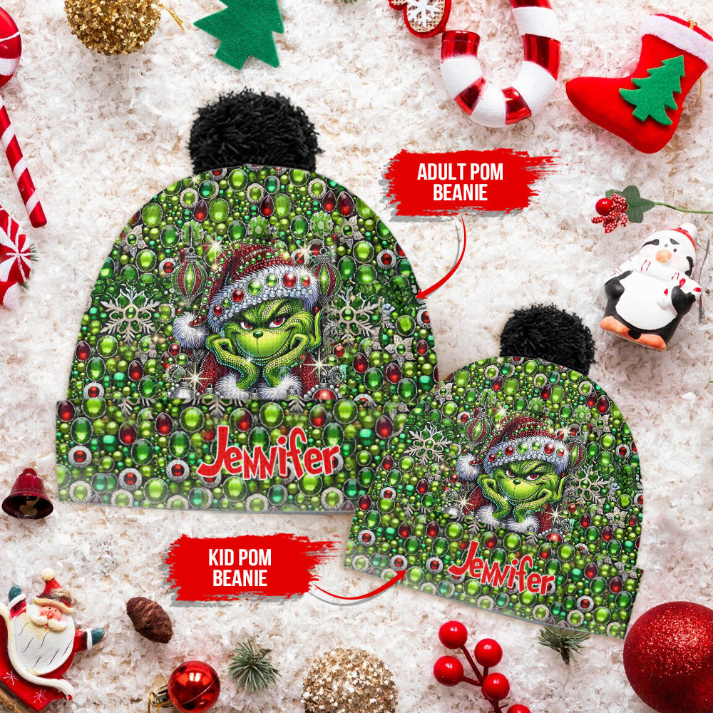 Joyeux Noël - Bonnet de Noël personnalisé avec étole