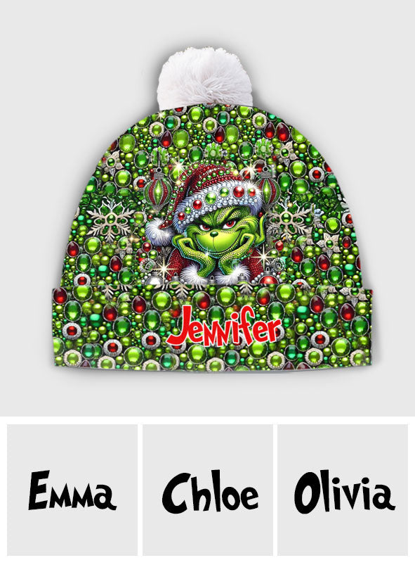 Joyeux Noël - Bonnet de Noël personnalisé avec étole